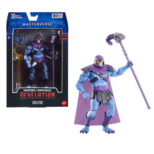 MASTERS OF THE UNIVERSE Revelation Masterverse Skeletor Action Figure