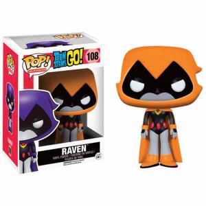 Funko Pop! TEEN TITANS GO!: Raven #108 [Orange Hood]