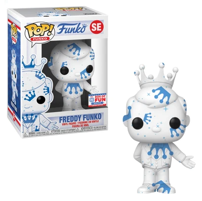 Funko Pop! Freddy Funko White & Blue - Stars [Artist Series] SE LE 2000 [Box of Fun]