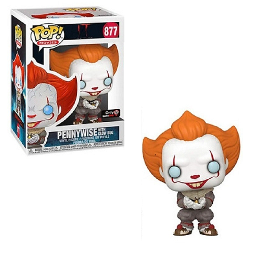 Funko Pop! IT CHAPTER TWO: Pennywise with Glow Bug #877 [Gamestop]