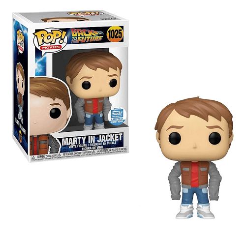 Funko Pop! BACK TO THE FUTURE: Marty in Jacket #1025 [Funko-Shop]