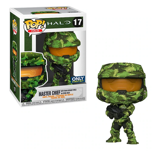 Funko Pop! HALO: Master Chief [with MA40 Assault Rifle in Hydro Deco] #17 [Best Buy]