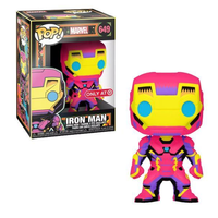 Funko Pop! MARVEL: Iron Man [Blacklight] #649 [Target]