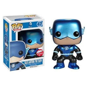 Funko Pop! DC: Blue Lantern: The Flash [Metallic] #47 [Fugitive Toys]