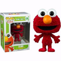Funko Pop! SESAME STREET: Elmo #08 [Flocked] - AveHub
