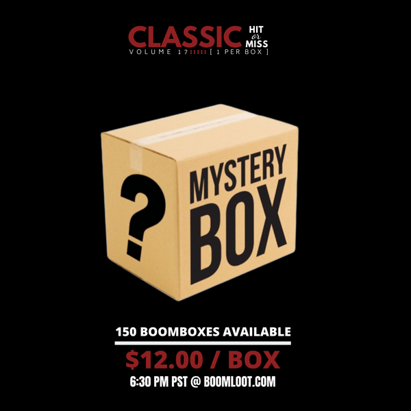 BoomLoot Classic Hit or Miss Mystery BoomBox Volume 17 [1 Pop per box]