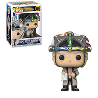 Funko Pop! BACK TO THE FUTURE: Doc with Helmet #959