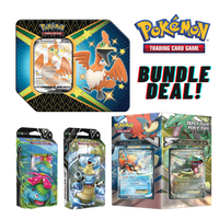 Pokemon TCG: Special Bundle with Shining Fates Cramorant V tin [set of 4]
