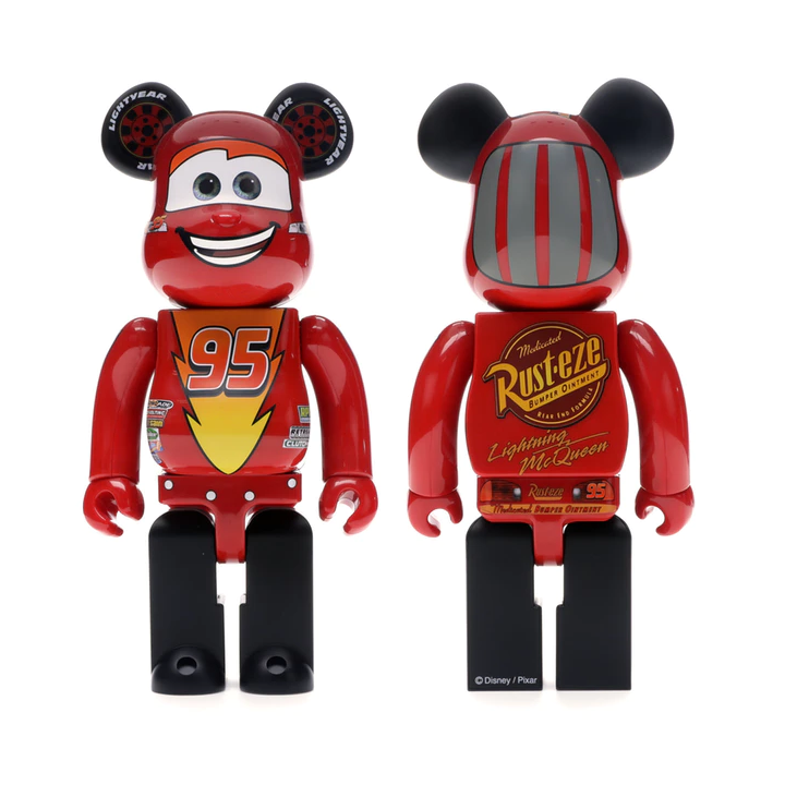 Bearbrick Disney: Lightning Mcqueen 400% by Medicom