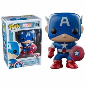 Funko Pop! MARVEL: Captain America [With Photon Shield] #159