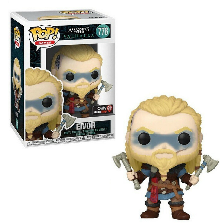 Funko Pop! ASSASSIN'S CREED Valhalla: Eivor w/ dual Axes #778 [Gamesto ...