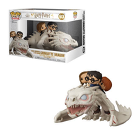 Funko Pop! RIDES: Harry, Hermoine & Ron Riding Gringott's Dragon #93