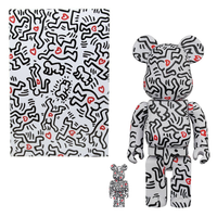 Bearbrick Keith Harring #8 100% & 400% by Medicom