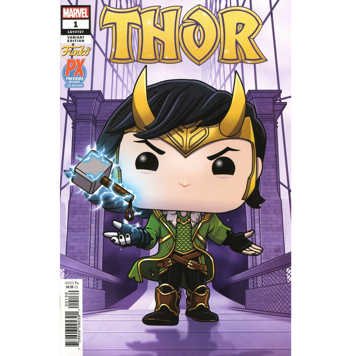 Funko Comics Marvel Thor #1 [Gold Variant] PX Previews Exclusive – BoomLoot