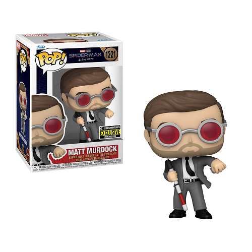 Funko Pop! SPIDER-MAN No Way Home: Matt Murdock with Brick #1221 [Ente ...