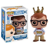 Funko Pop! Freddy Funko [Hipster w/ Glasses] #03 [Funko Shop]