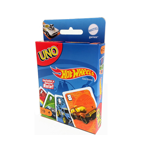 juego de cartas uno hot wheels