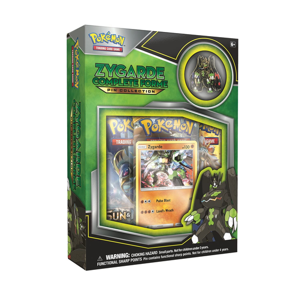 Pokemon TCG: Zygarde Complete Forme Pin Collection