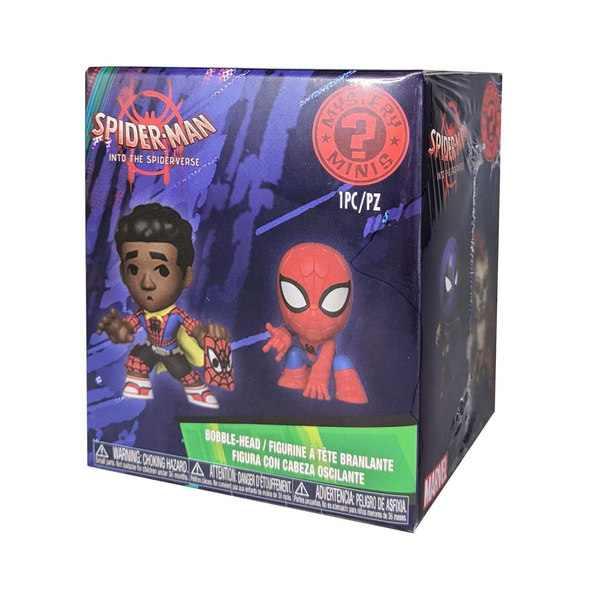 Spider man into the online spider verse funko mystery minis