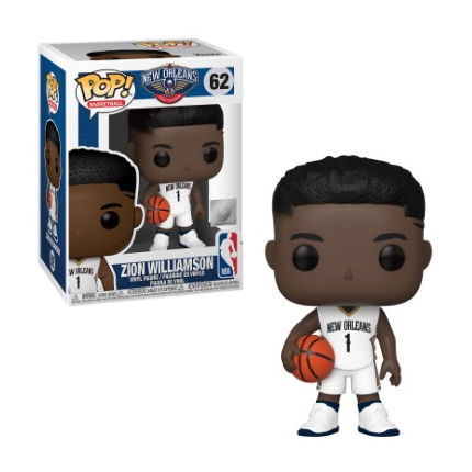 Funko Pop! NBA New Orleans Pelicans: Zion Williamson #62