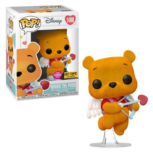 Funko Pop! DISNEY: Winnie the Pooh [Flocked] #1008 [Hot Topic]