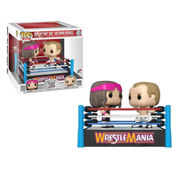 Funko Pop! WWE: Bret "HITMAN" Hart and Shawn Michaels 2 Pack