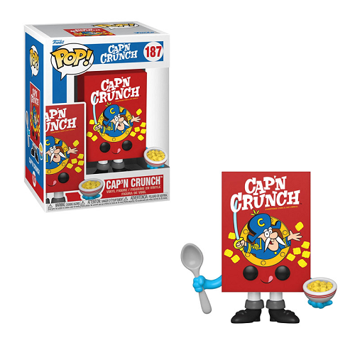 Funko Pop! CAP'N CRUNCH: Cap'n Crunch Cereal Box #187