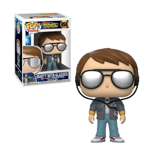 Funko Pop! BACK TO THE FUTURE: Marty with Glasses #958