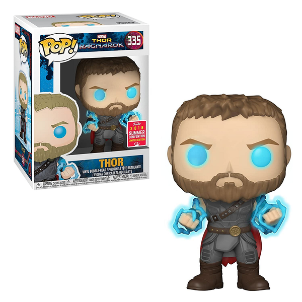 Funko Pop! MARVEL Thor Ragnarok: Thor with Odin Force #335 [Summer 2018]