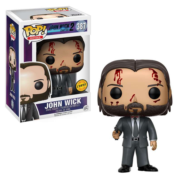 Funko Pop! JOHN WICK CH 2: John Wick - Bloody #387 [Chase]