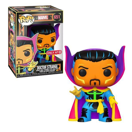 Funko Pop! MARVEL: Doctor Strange [Blacklight] #651 [Target]