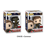 Funko Pop! SPIDER-MAN No Way Home: Spider-man [Blacksuit] #1073 [AAA] [CHASE + Common]