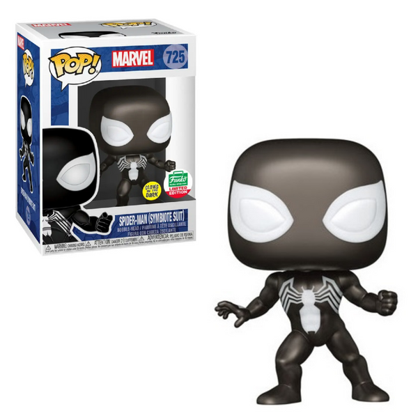 Funko Pop! Spider-Man [Symbiote Suit] GITD #725 [Funko Shop]