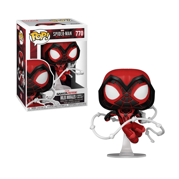 Funko Pop! GAMERVERSE Spider-Man Miles Morales: Crimson Cowl Suit #770