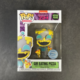 Funko Pop! INVADER ZIM: Gir Eating Pizza #1332 [Special Edition]