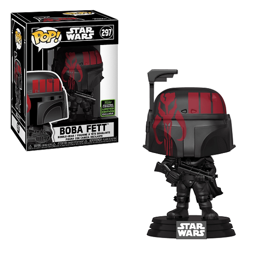 Funko Pop! STAR WARS: Boba Fett [Futura Black] #297 [Spring Convention 2020]