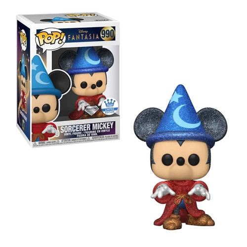 Funko Pop! DISNEY Fantasia: Sorcerer Mickey [Diamond] #990 [Funko-shop]