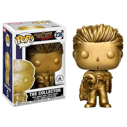 Funko Pop! MARVEL: The Collector [Gold] #236 [Disney Parks]