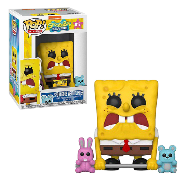 Funko Pop! SPONGEBOB SQUAREPANTS: Spongebob Weightlifter #917 [HT]