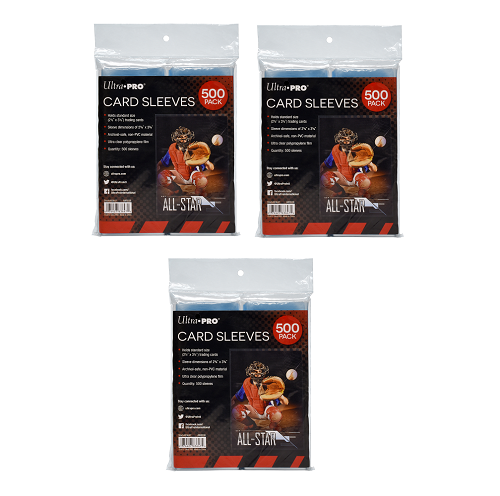 ultra pro card sleeves 500 pack Amazon.com: Ultra PRO