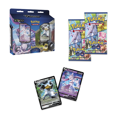 Pokémon TCG Pokémon GO Mewtwo V Battle Deck (60 Cards, Ready to Play) 