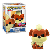 Funko Pop! POKEMON: Growlithe - Flocked #597 [Fall 2020]