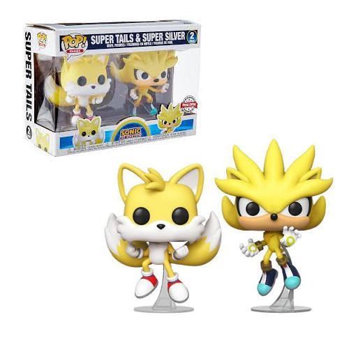 POP 2 Pack - Sonic The Hedgehog - Super Tails & Super Silver