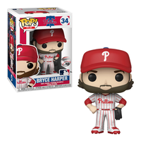 Funko Pop! MLB Philadelphia Phillies: Bryce Harper #34