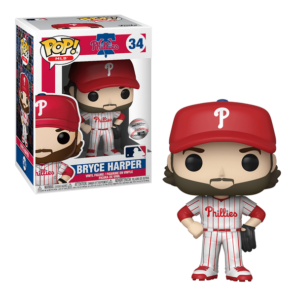 Funko Pop! MLB Philadelphia Phillies: Bryce Harper #34