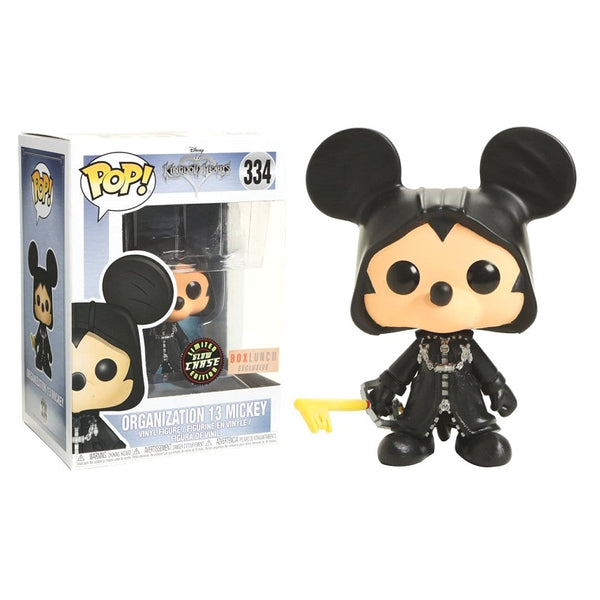 Funko Pop! DISNEY Kingdom Hearts: Organization Mickey [GITD] #334 [CHASE]
