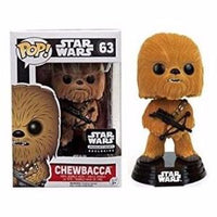 Funko Pop! STAR WARS: Chewbacca [Flocked] #63 [Smuggler's Bounty]