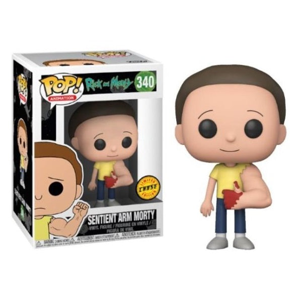 Funko Pop! RICK & MORTY: Sentient Arm Morty #340 [CHASE]