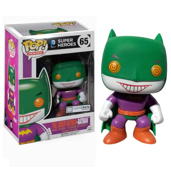 Funko Pop! DC: The Joker Batman - Batman #65 [LootCrate]