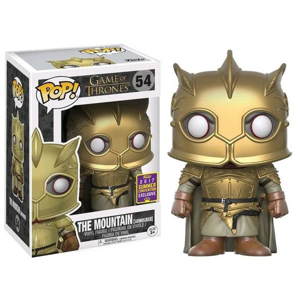 Funko Pop! GAME OF THRONES: The Mountain [Armoured] #54 [2017 Summer Convention]